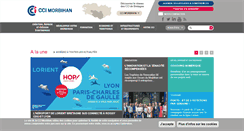 Desktop Screenshot of morbihan.cci.fr