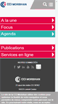 Mobile Screenshot of morbihan.cci.fr